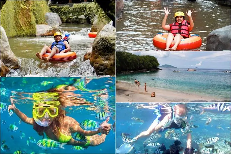 Lazy Cave River Tubing + Blue Lagoon Snorkeling Tour 2