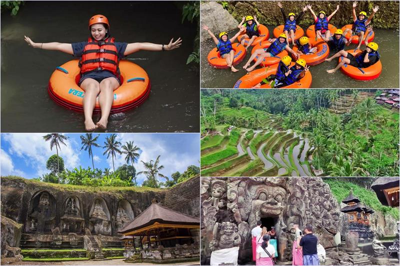 Lazy Cave River Tubing + Bali Archaeological Tour